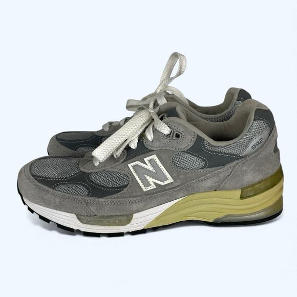 New Balance 992 Made in USA Gray silver - W992GL Women's 7.5 B - Picture 3 of 9